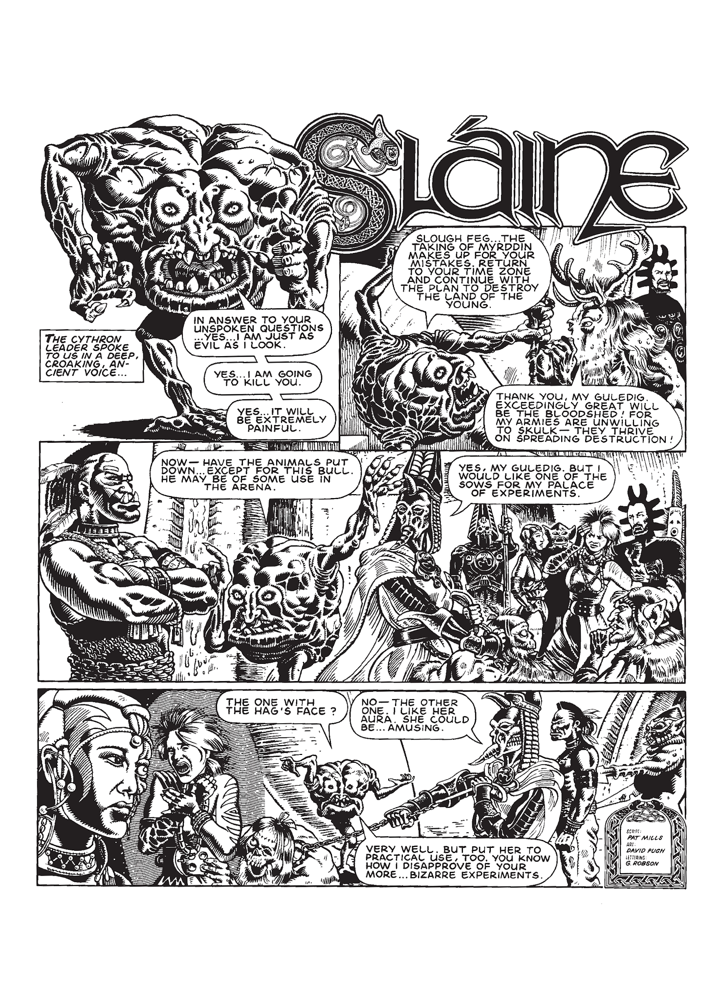 Read online Sláine comic -  Issue # TPB 2 - 135