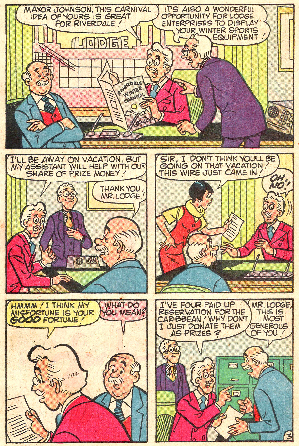 Read online Pep Comics comic -  Issue #388 - 31