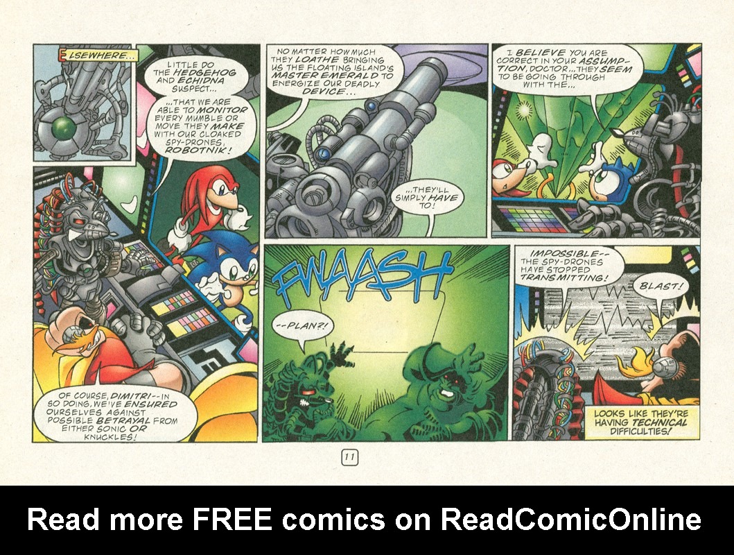 Read online Sonic Super Special comic -  Issue #12 - Sonic and Knuckles visa versa - 14