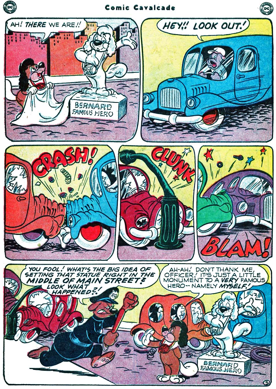 Read online Comic Cavalcade comic -  Issue #42 - 56