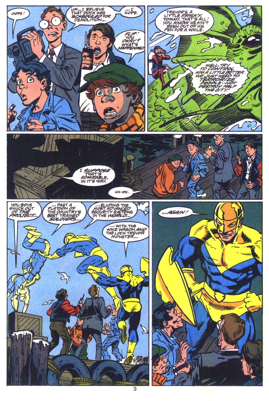 Read online Guardians of Metropolis comic -  Issue #1 - 4