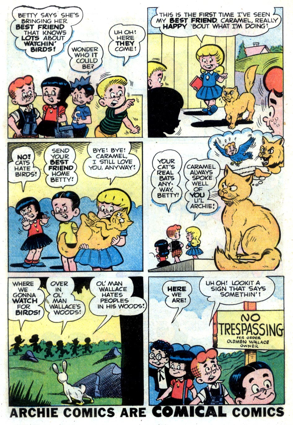 Read online Little Archie In Animal Land comic -  Issue #1 - 4