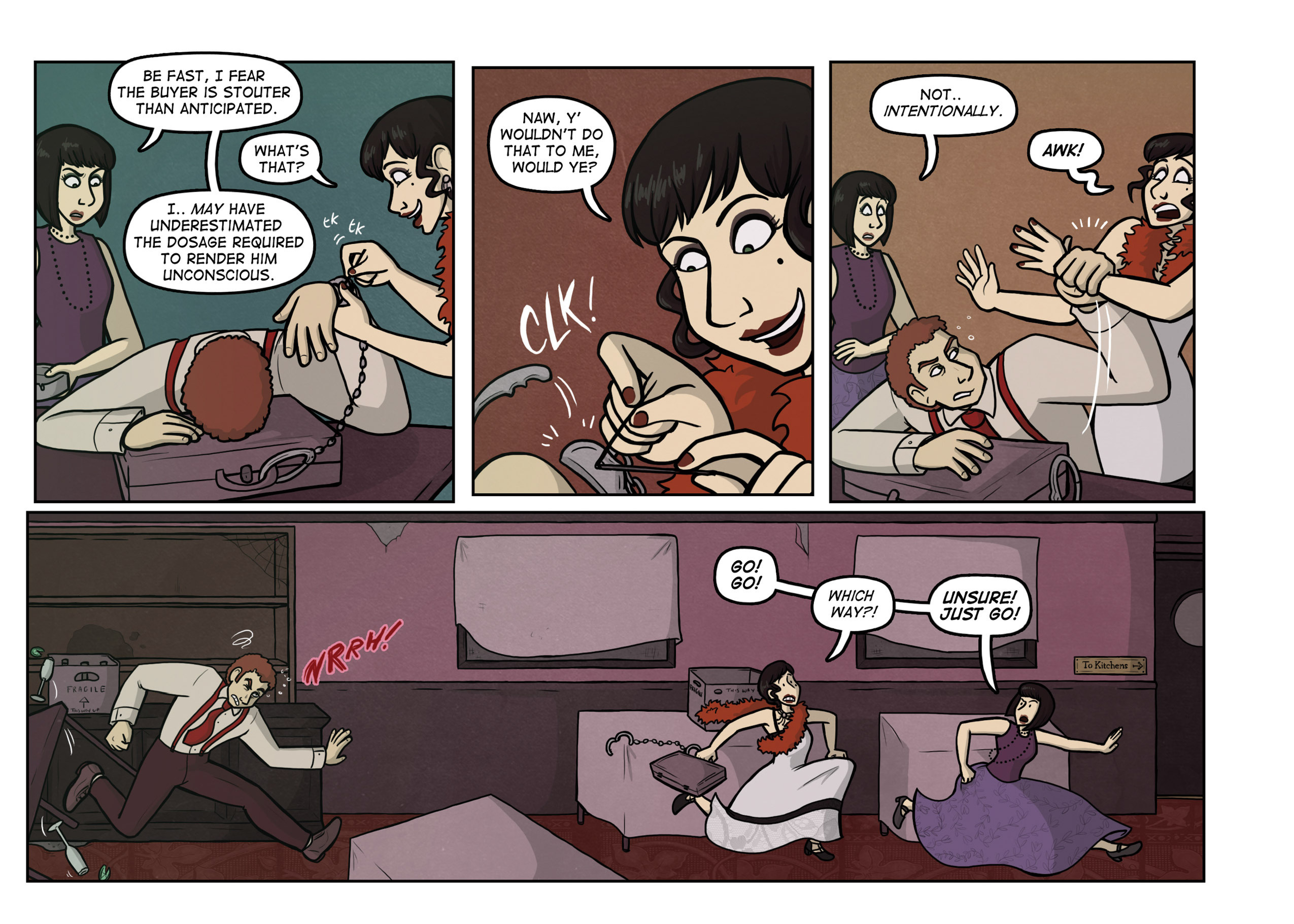 Read online Widdershins comic -  Issue #4 - 40