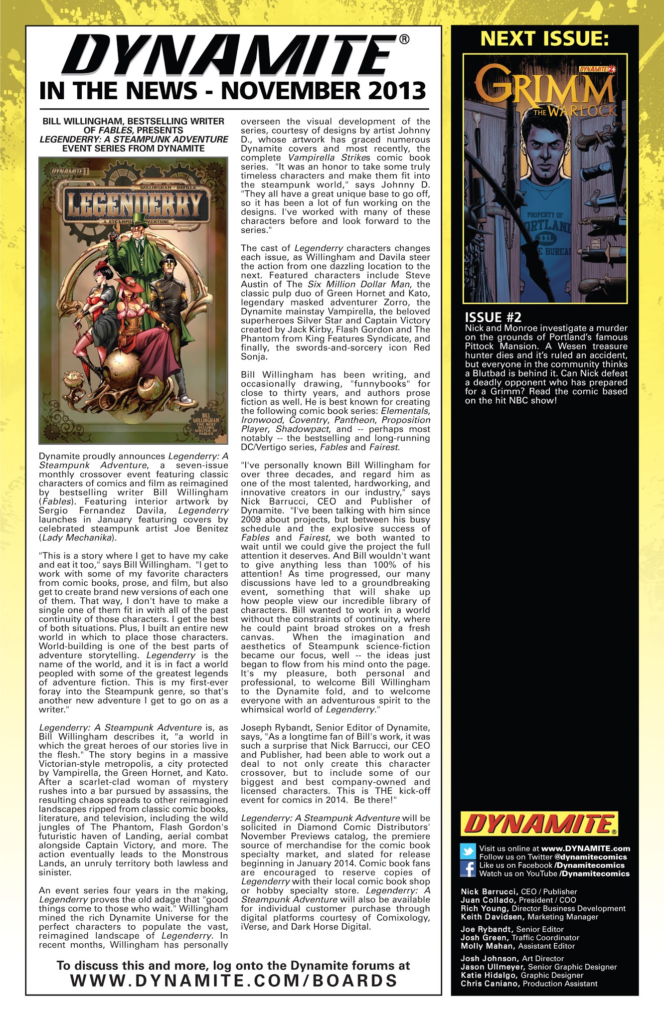 Read online Grimm: The Warlock comic -  Issue #1 - 25