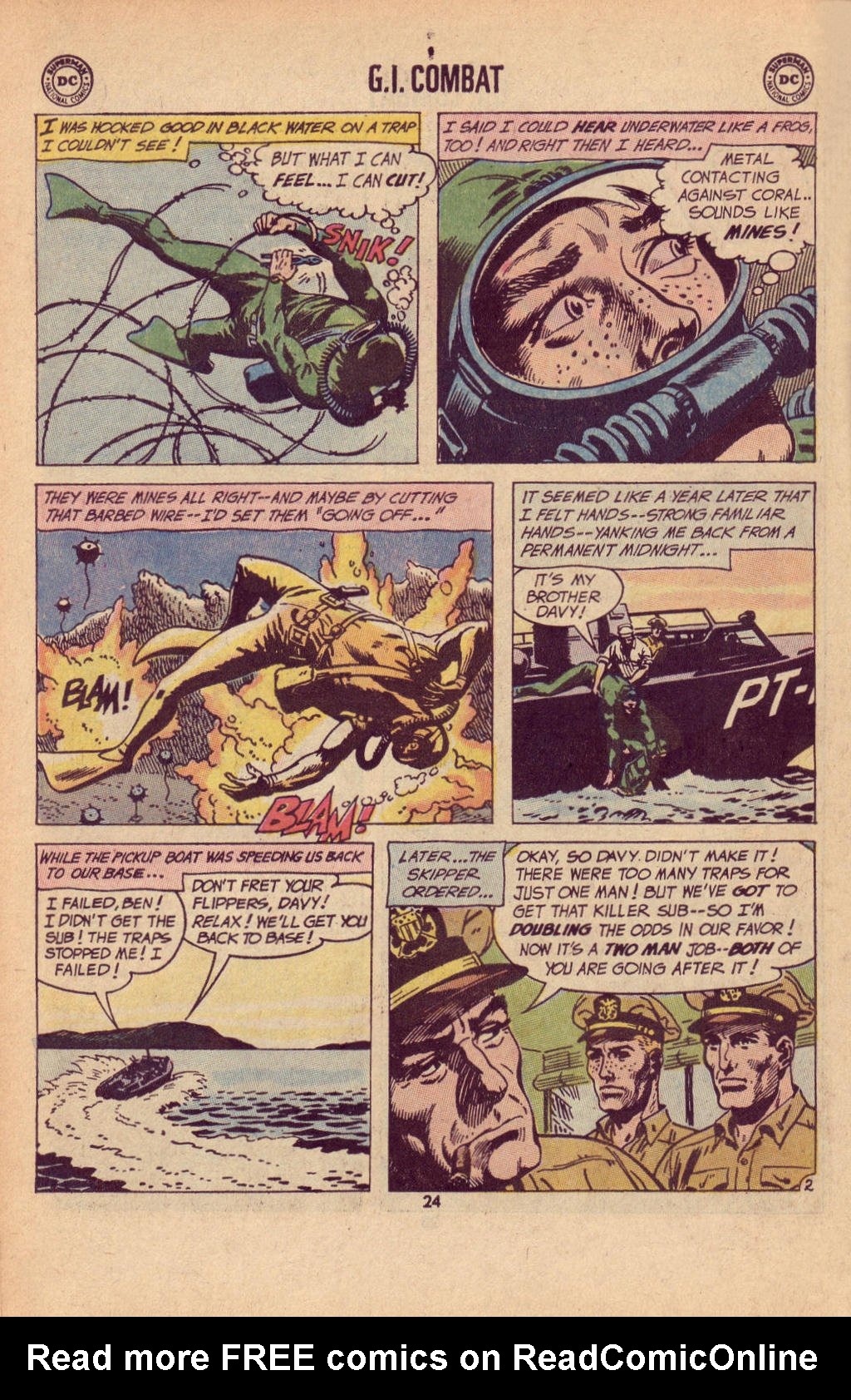 Read online G.I. Combat (1952) comic -  Issue #148 - 26