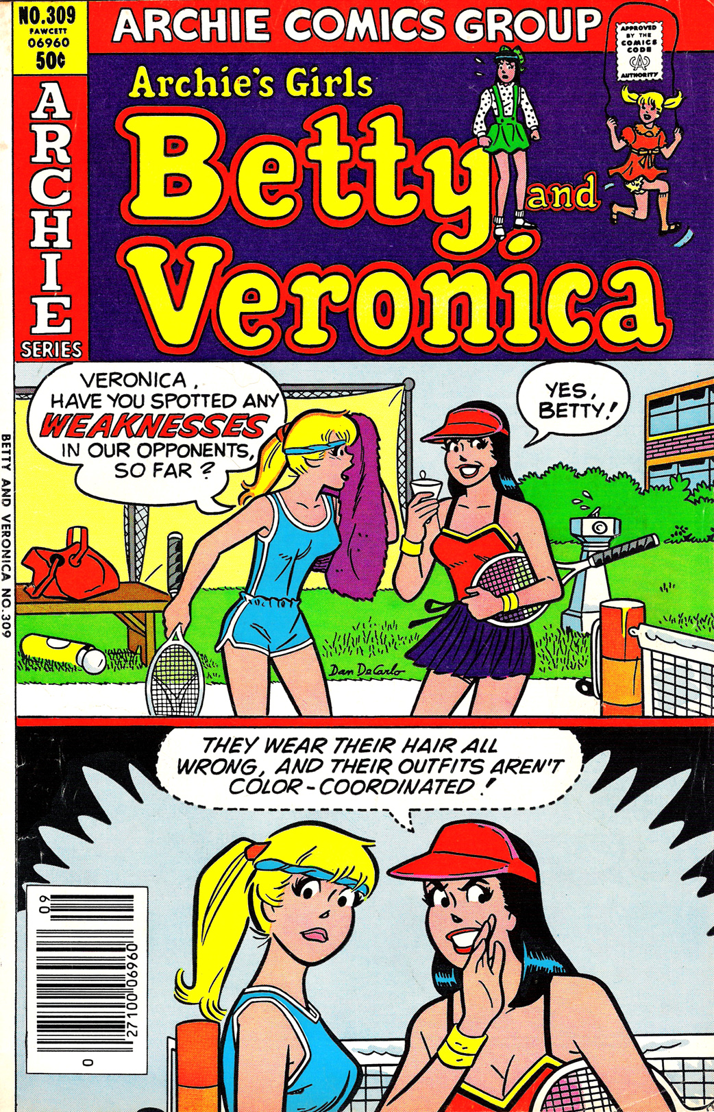 Read online Archie's Girls Betty and Veronica comic -  Issue #309 - 1