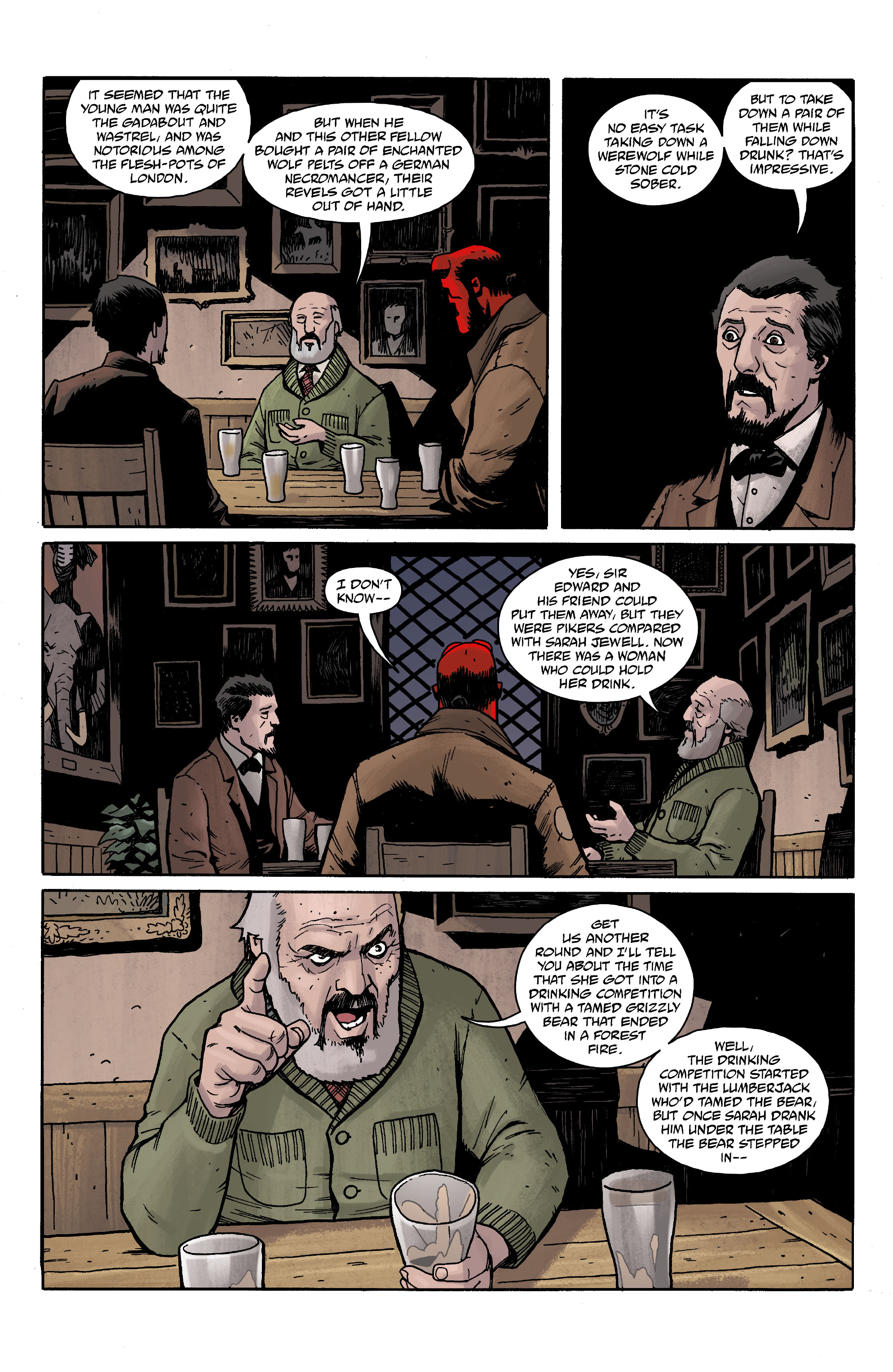 Read online Hellboy: The Silver Lantern Club comic -  Issue #4 - 22