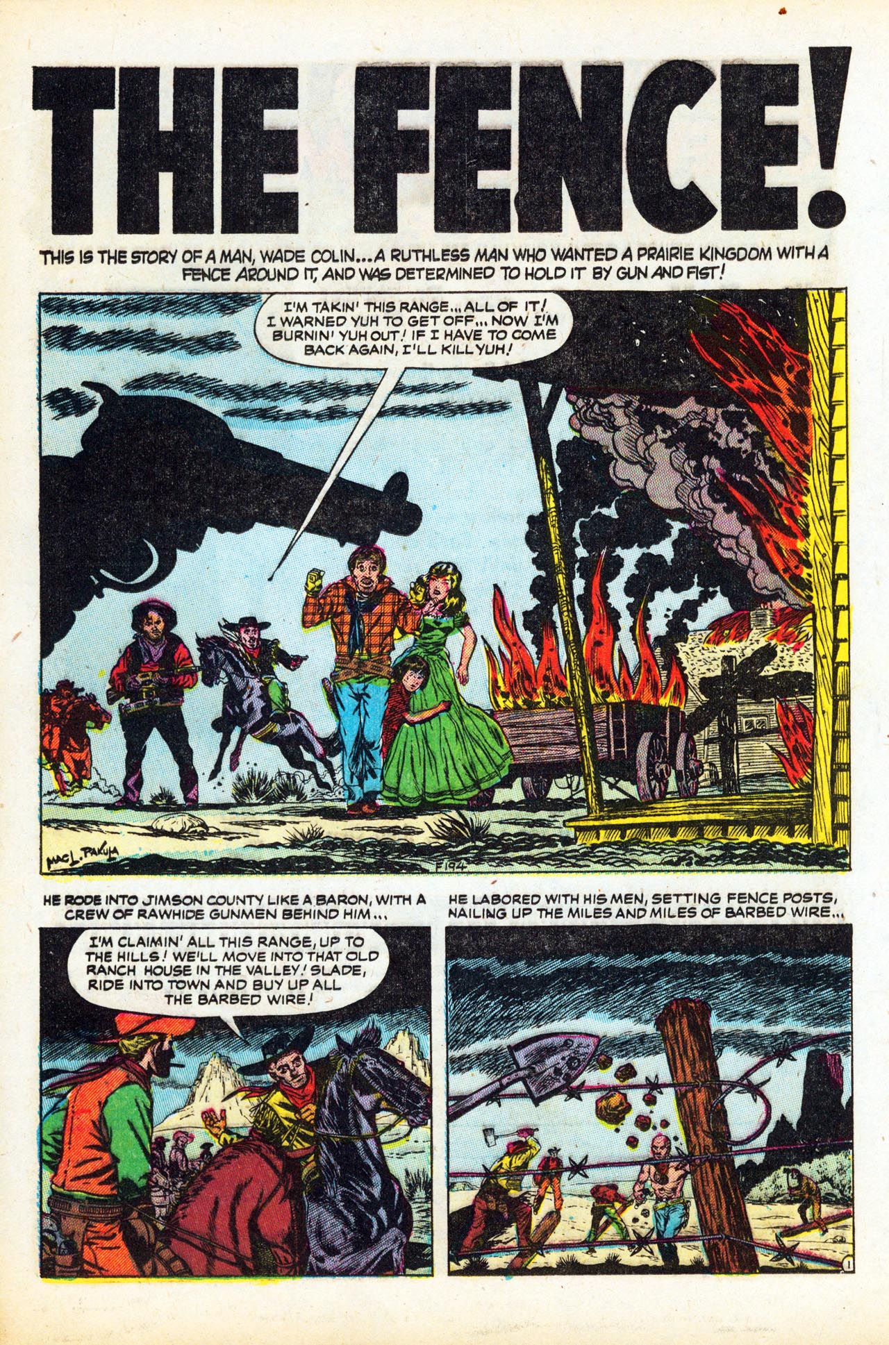 Read online The Outlaw Kid (1954) comic -  Issue #3 - 20