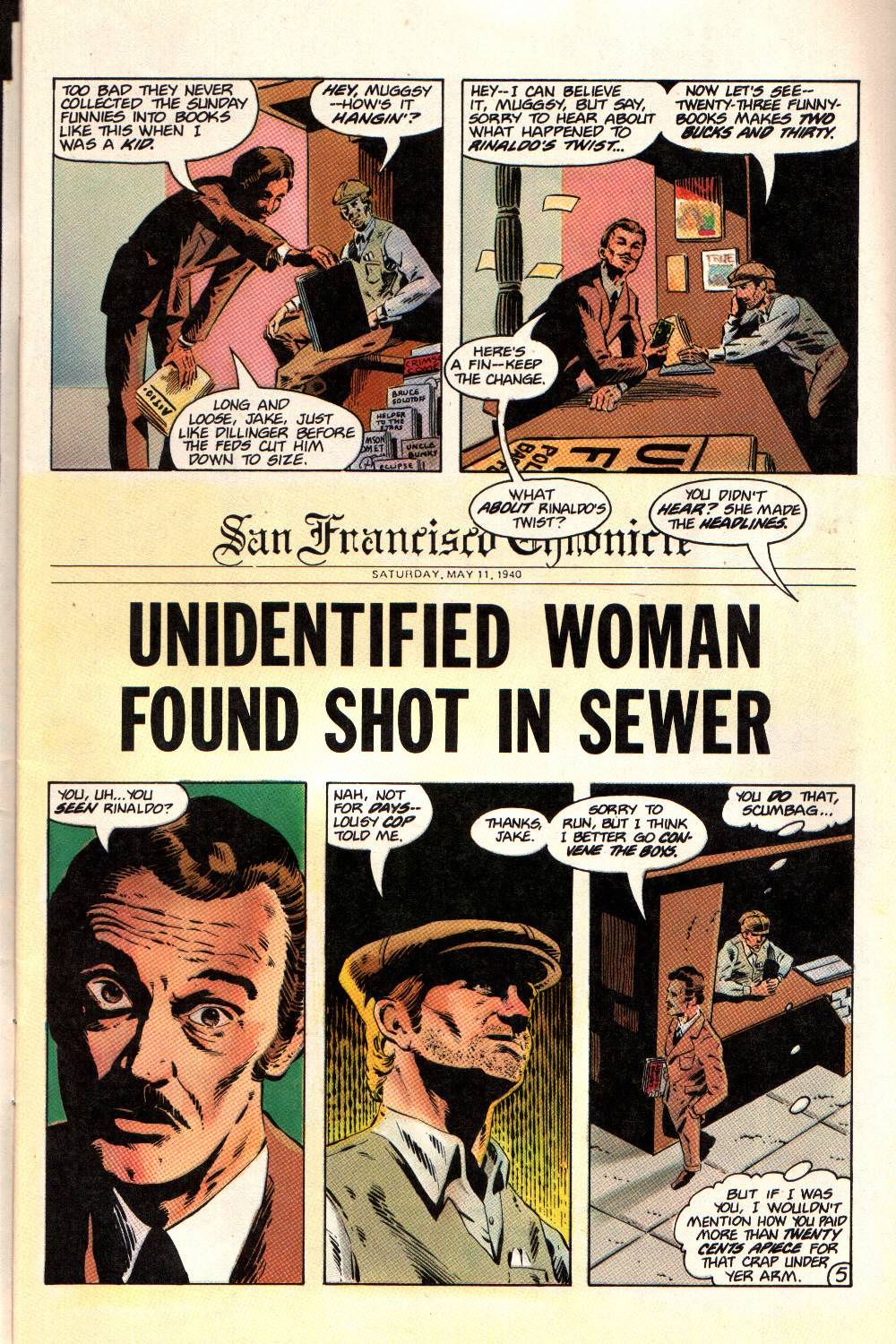 Read online Aztec Ace comic -  Issue #12 - 6