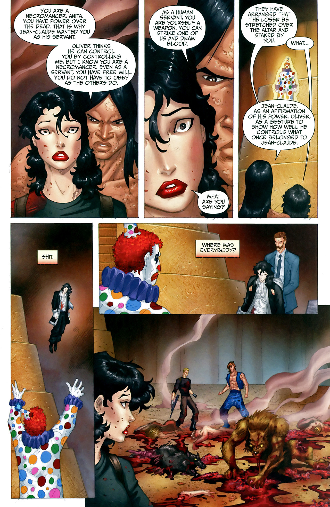 Read online Anita Blake, Vampire Hunter: Circus of the Damned - The Scoundrel comic -  Issue #5 - 11