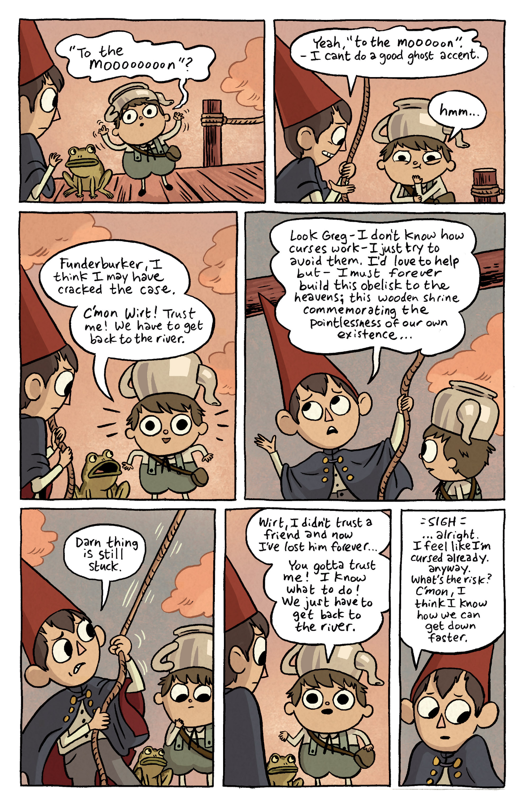 Read online Over the Garden Wall (2016) comic -  Issue #4 - 10