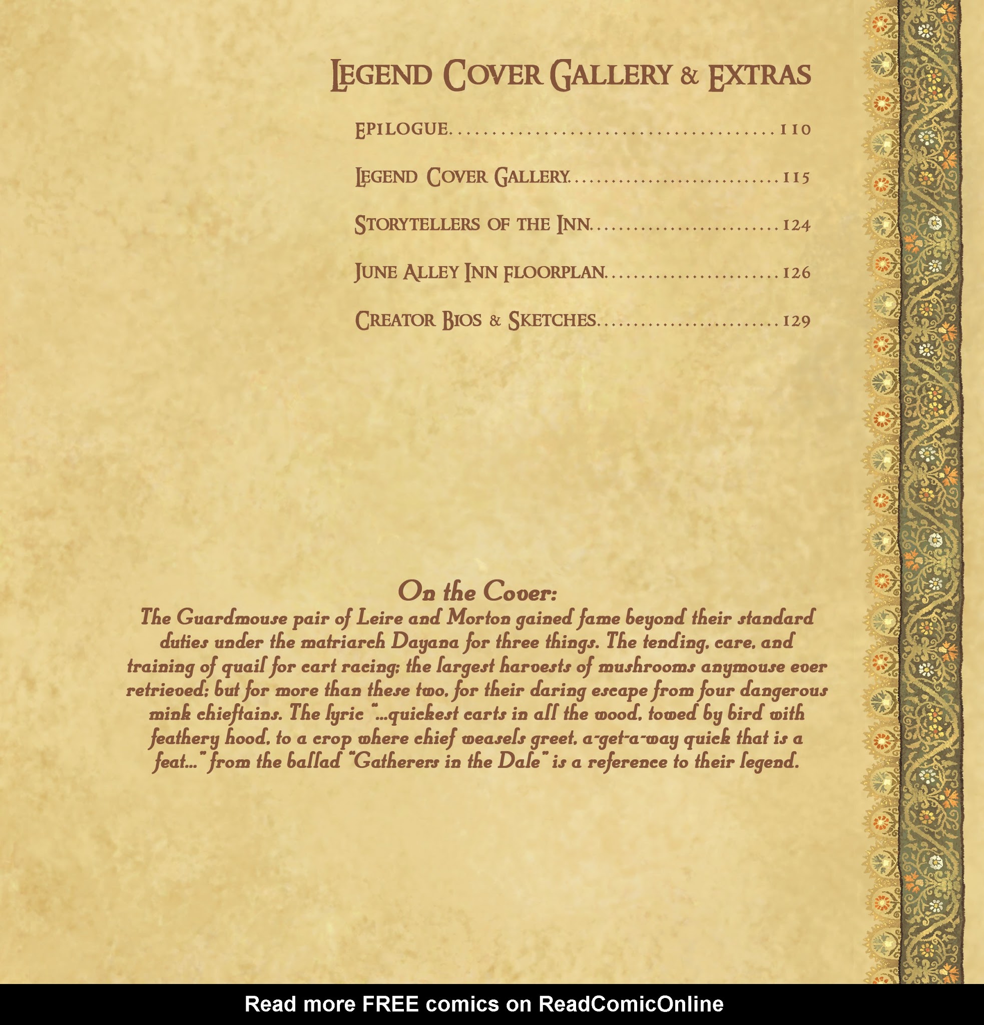 Read online Mouse Guard: Legends of the Guard Volume Two comic -  Issue # TPB - 10