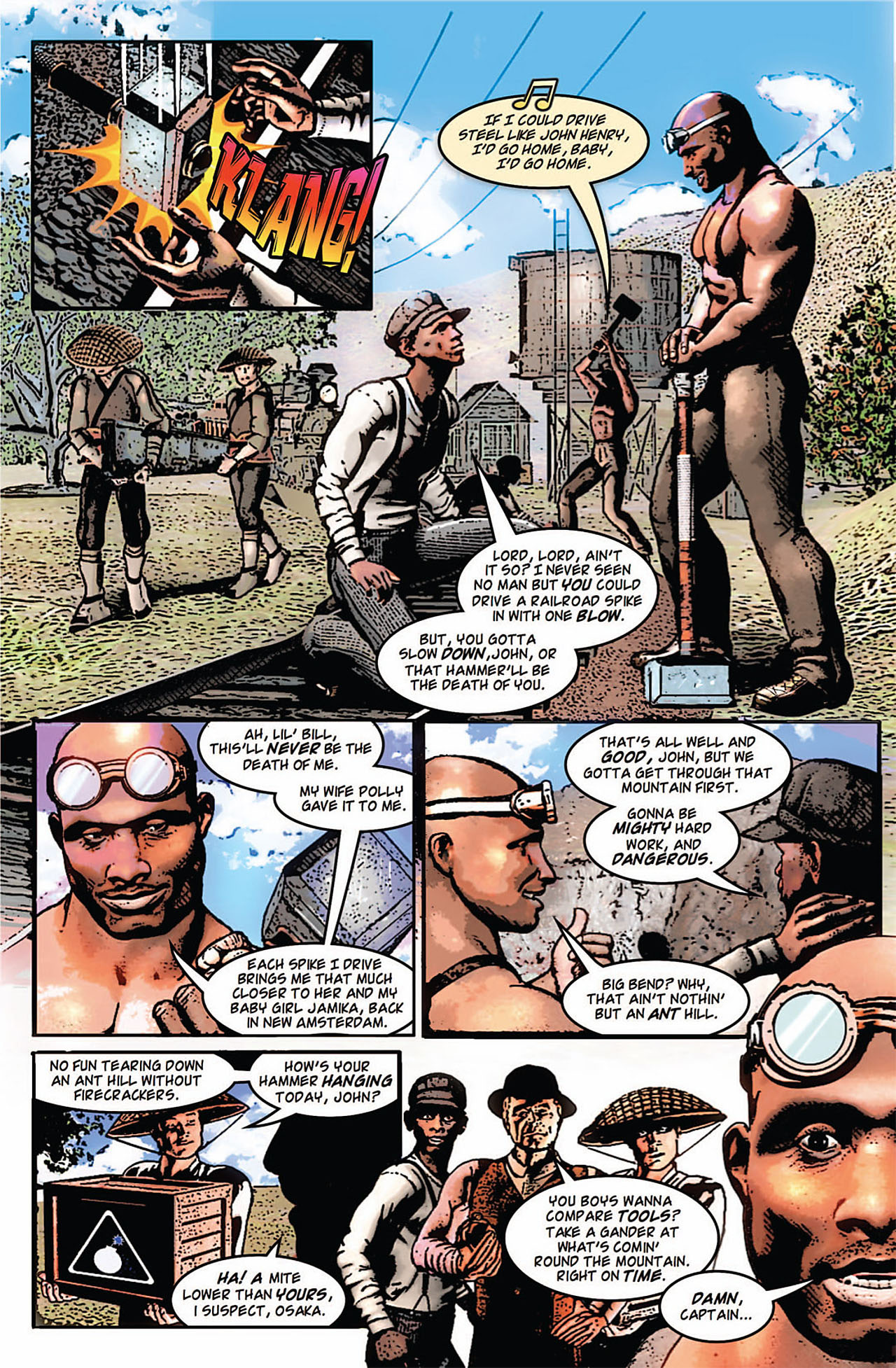 Read online John Henry comic -  Issue #1 - 9