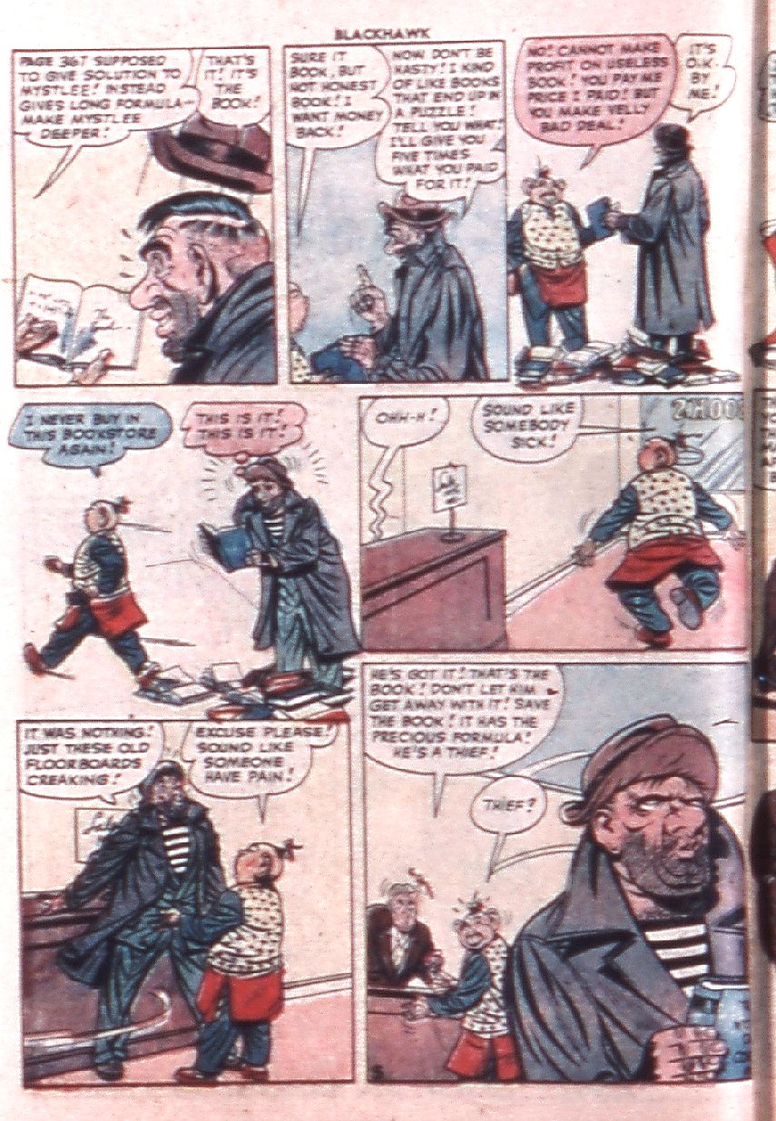 Read online Blackhawk (1957) comic -  Issue #22 - 30