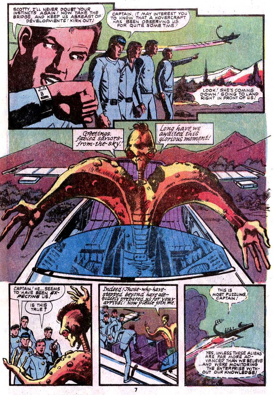 Read online Star Trek (1980) comic -  Issue #7 - 9