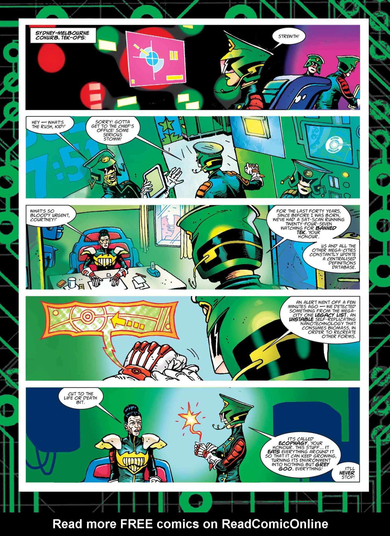 Read online Judge Dredd Megazine (Vol. 5) comic -  Issue #396 - 34