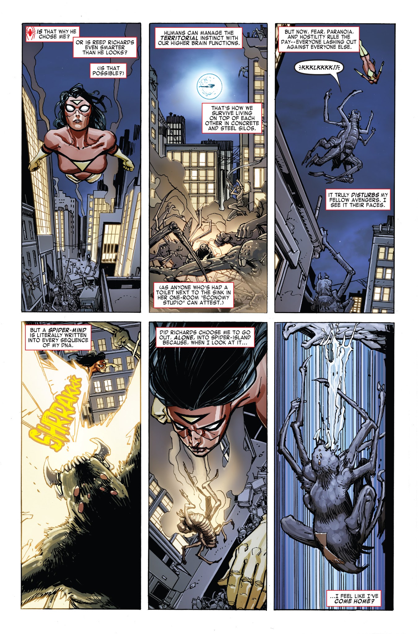 Read online Spider-Island: Spider-Woman comic -  Issue # Full - 6