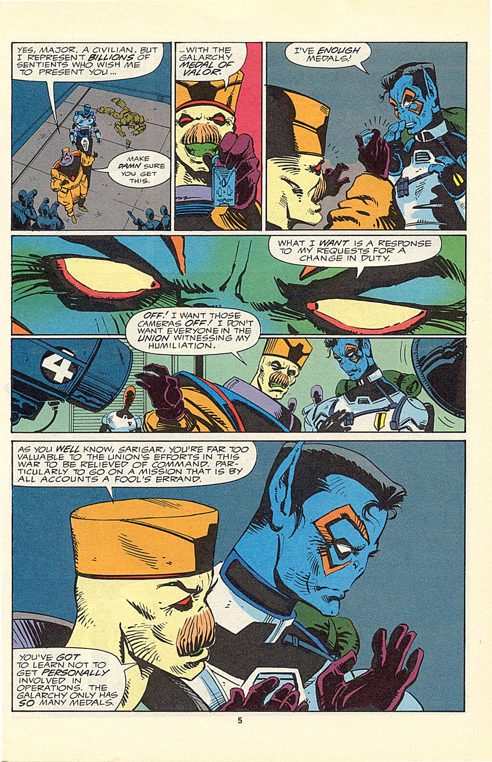 Read online Alien Legion (1987) comic -  Issue #1 - 7