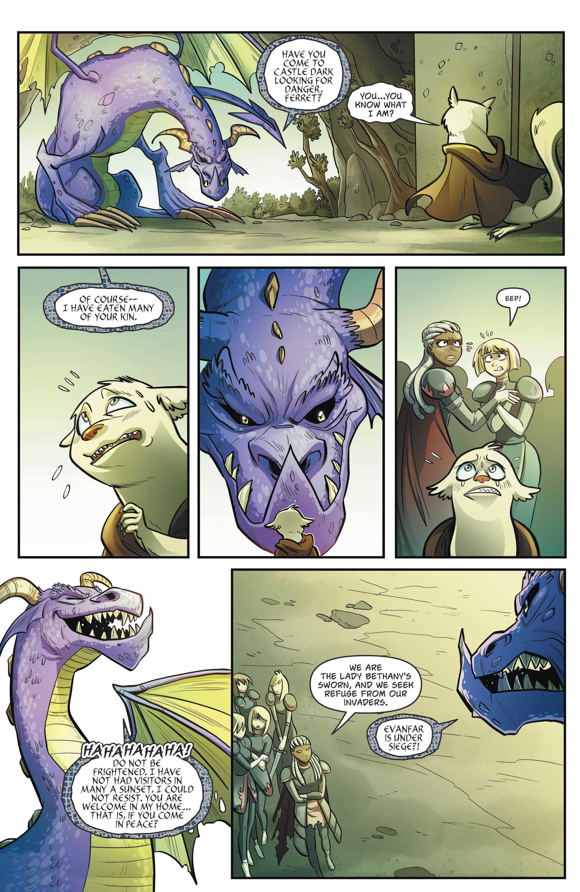 Read online Damsels in Excess comic -  Issue #5 - 9