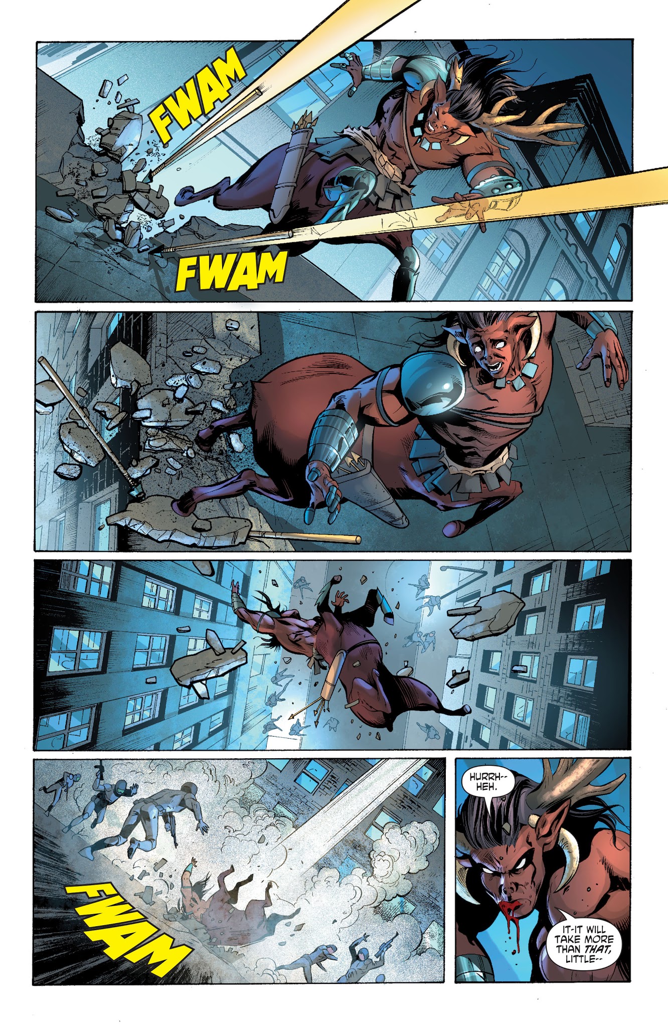 Read online Wonder Woman: Odyssey comic -  Issue # TPB 1 - 149