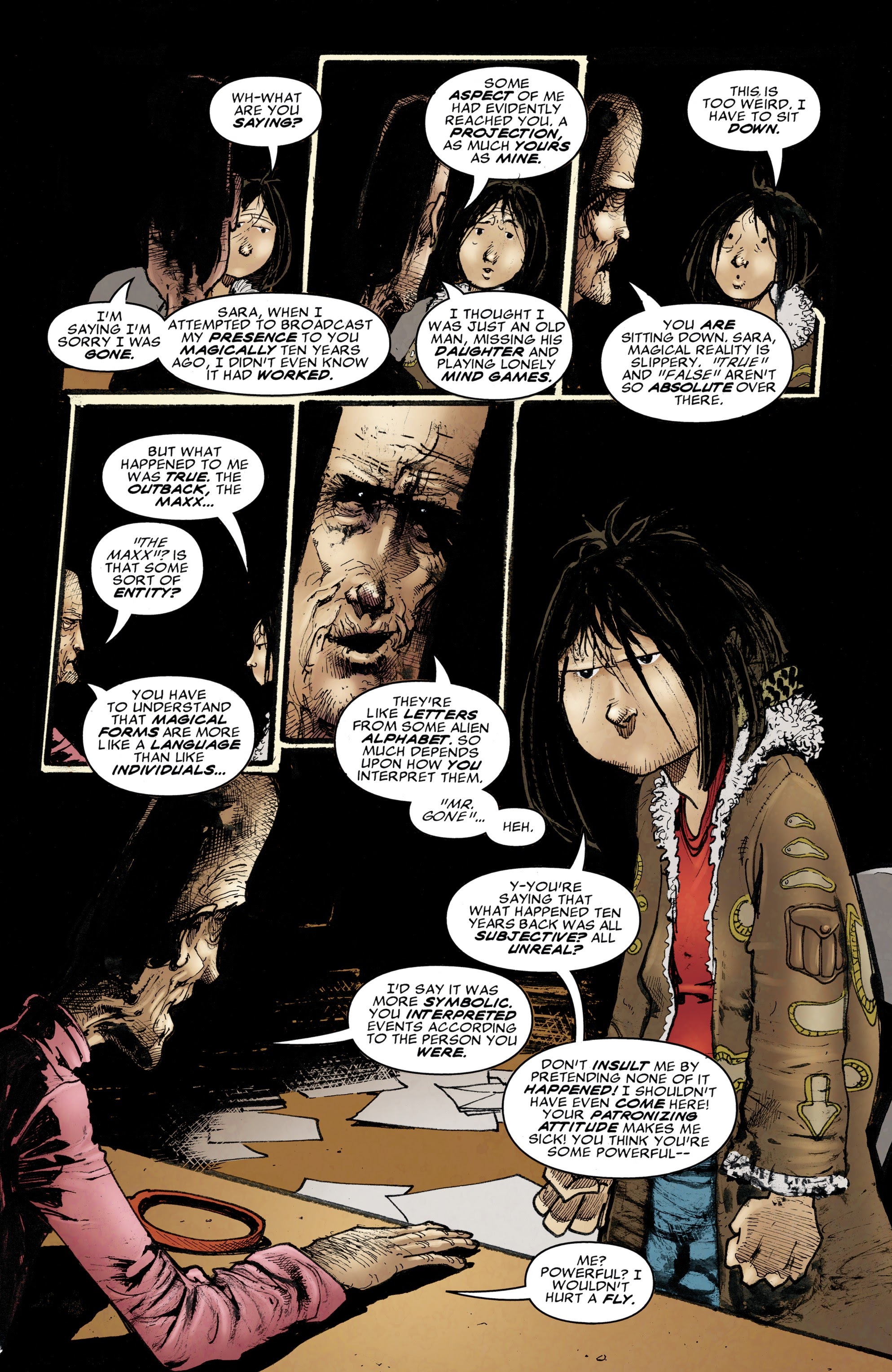 Read online The Maxx 100 Page Giant comic -  Issue # TPB - 43