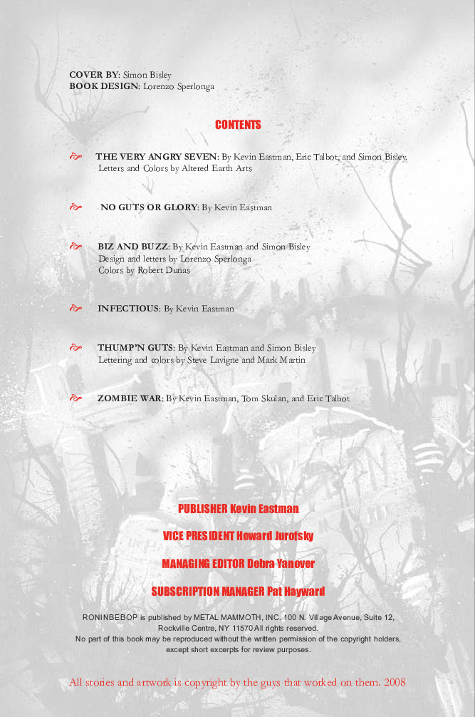 Read online Roninbebop comic -  Issue # TPB (Part 1) - 2