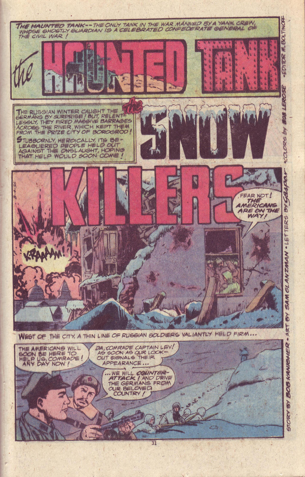 Read online G.I. Combat (1952) comic -  Issue #214 - 31