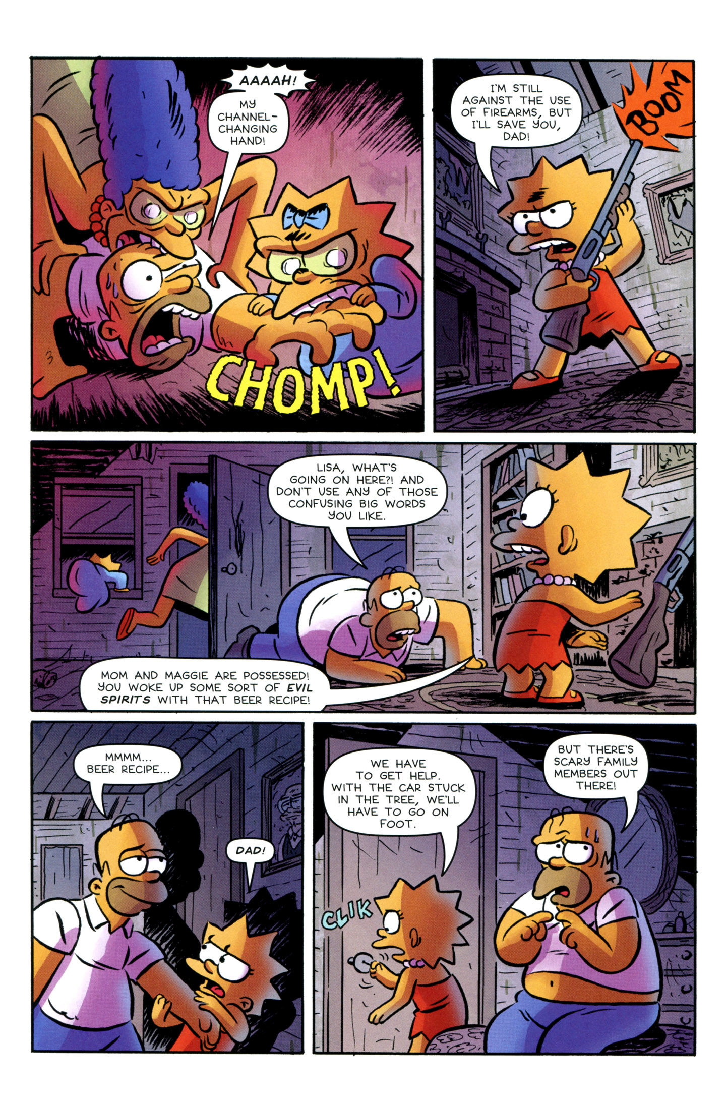 Read online Treehouse of Horror comic -  Issue #18 - 10