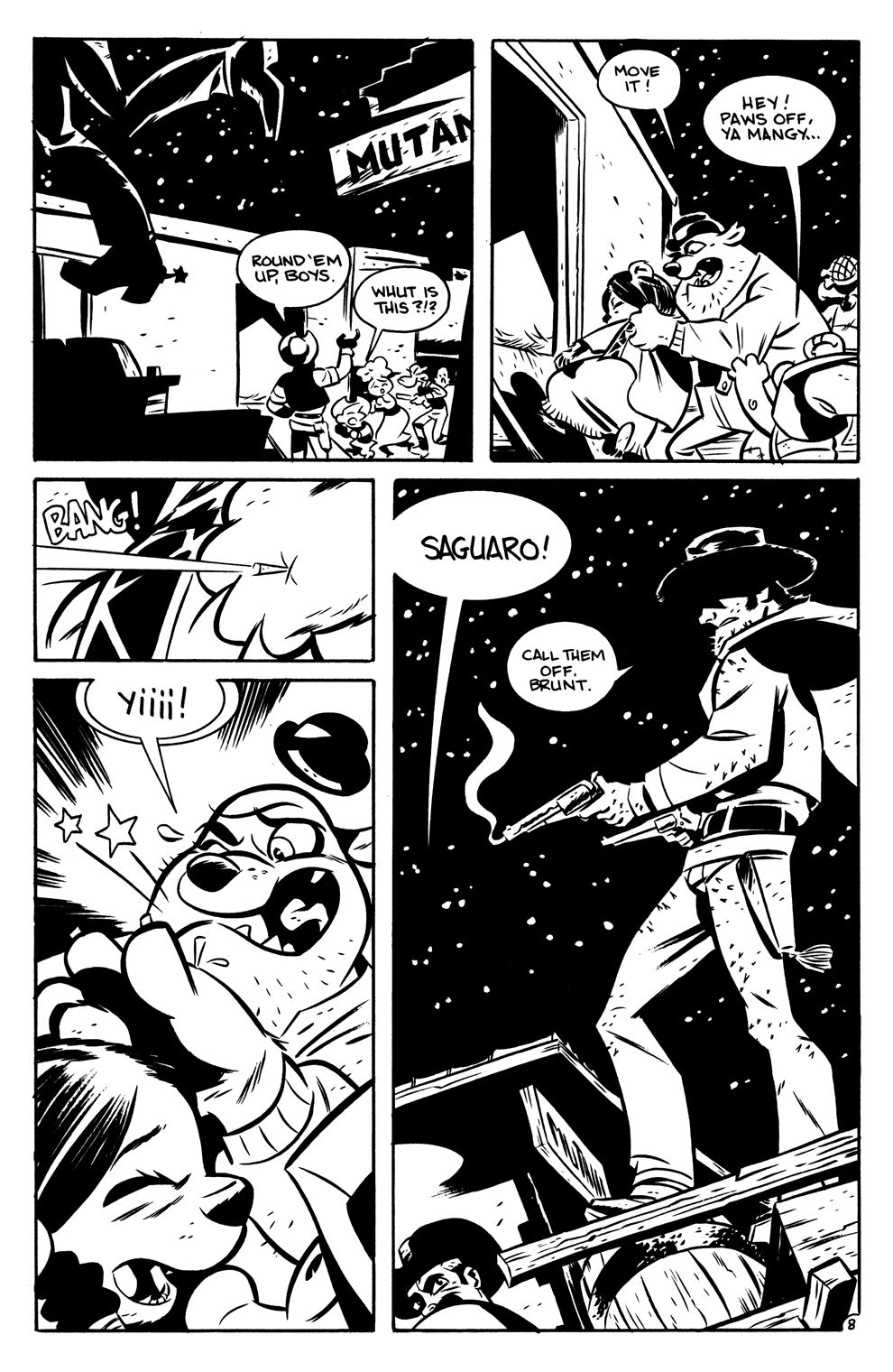 Read online Mutant, Texas: Tales of Sheriff Ida Red comic -  Issue #4 - 10