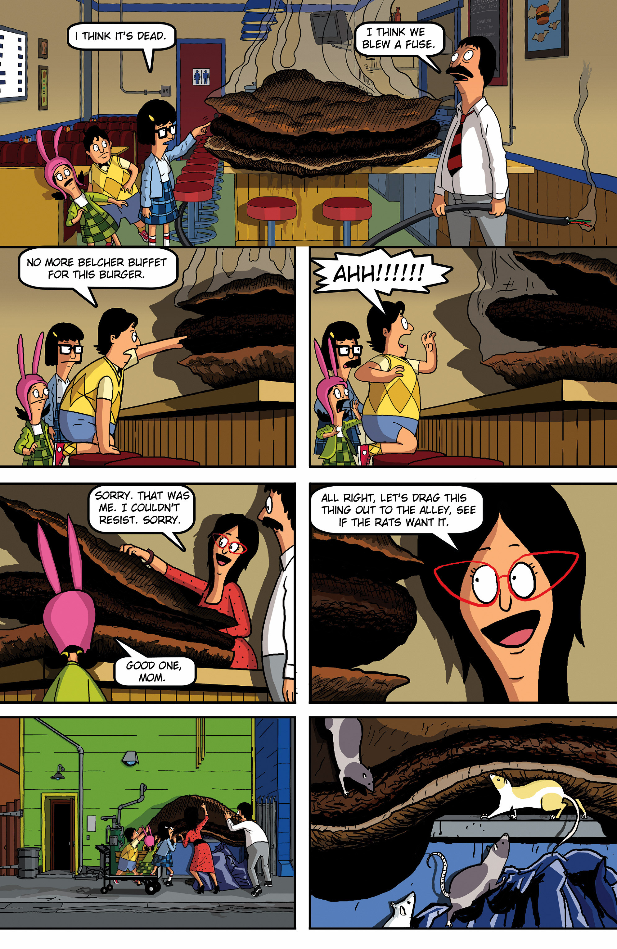 Read online Bob's Burgers (2015) comic -  Issue #16 - 24