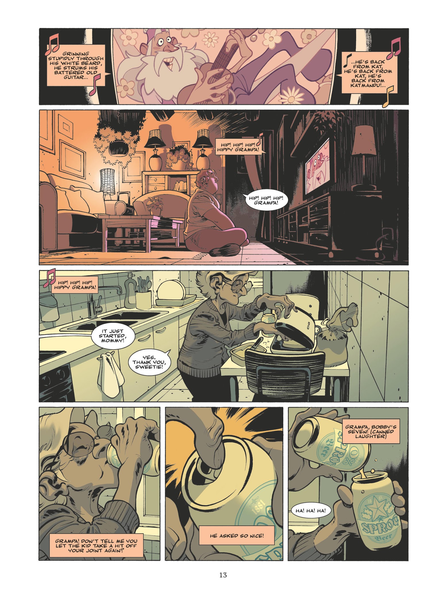 Read online While the King of Prussia Was Waging War Who Do You Think Was Darning His Socks? comic -  Issue # Full - 13