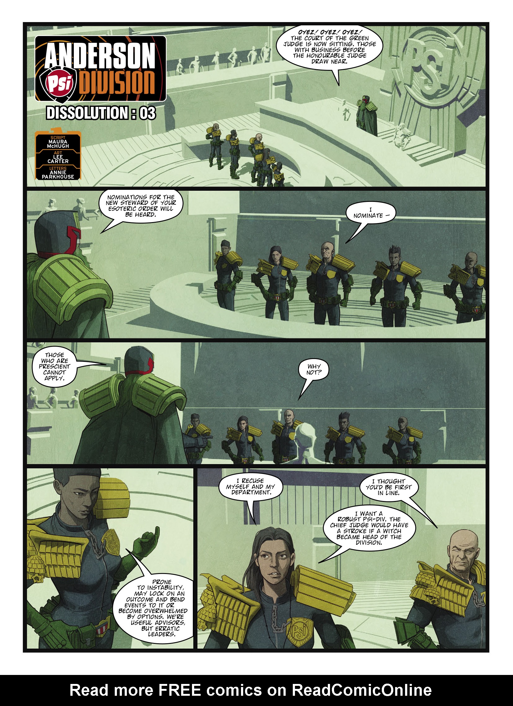 Read online Judge Dredd Megazine (Vol. 5) comic -  Issue #447 - 20