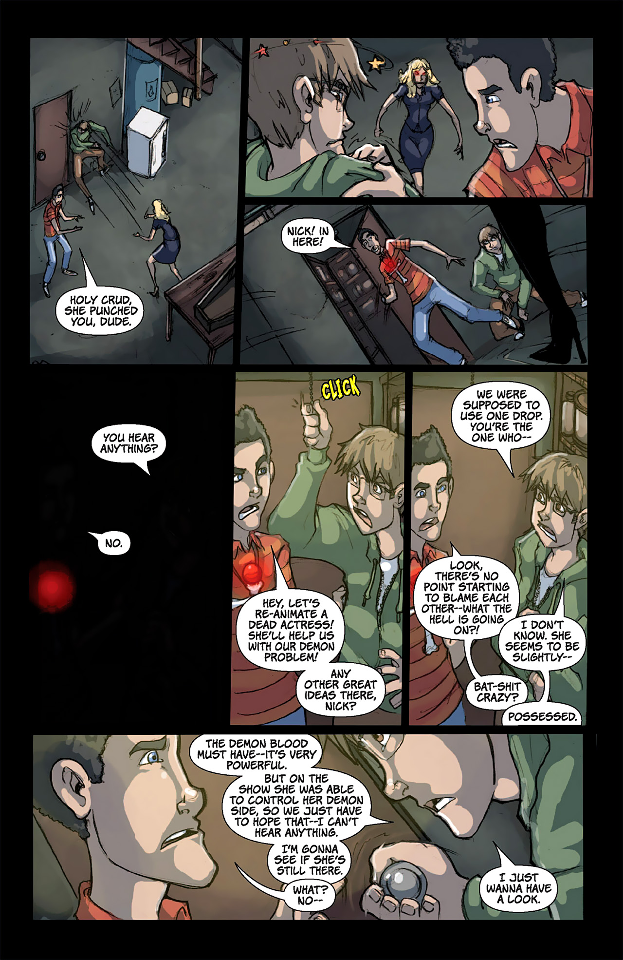 Read online Cindy the Demon Hunter comic -  Issue # TPB - 60