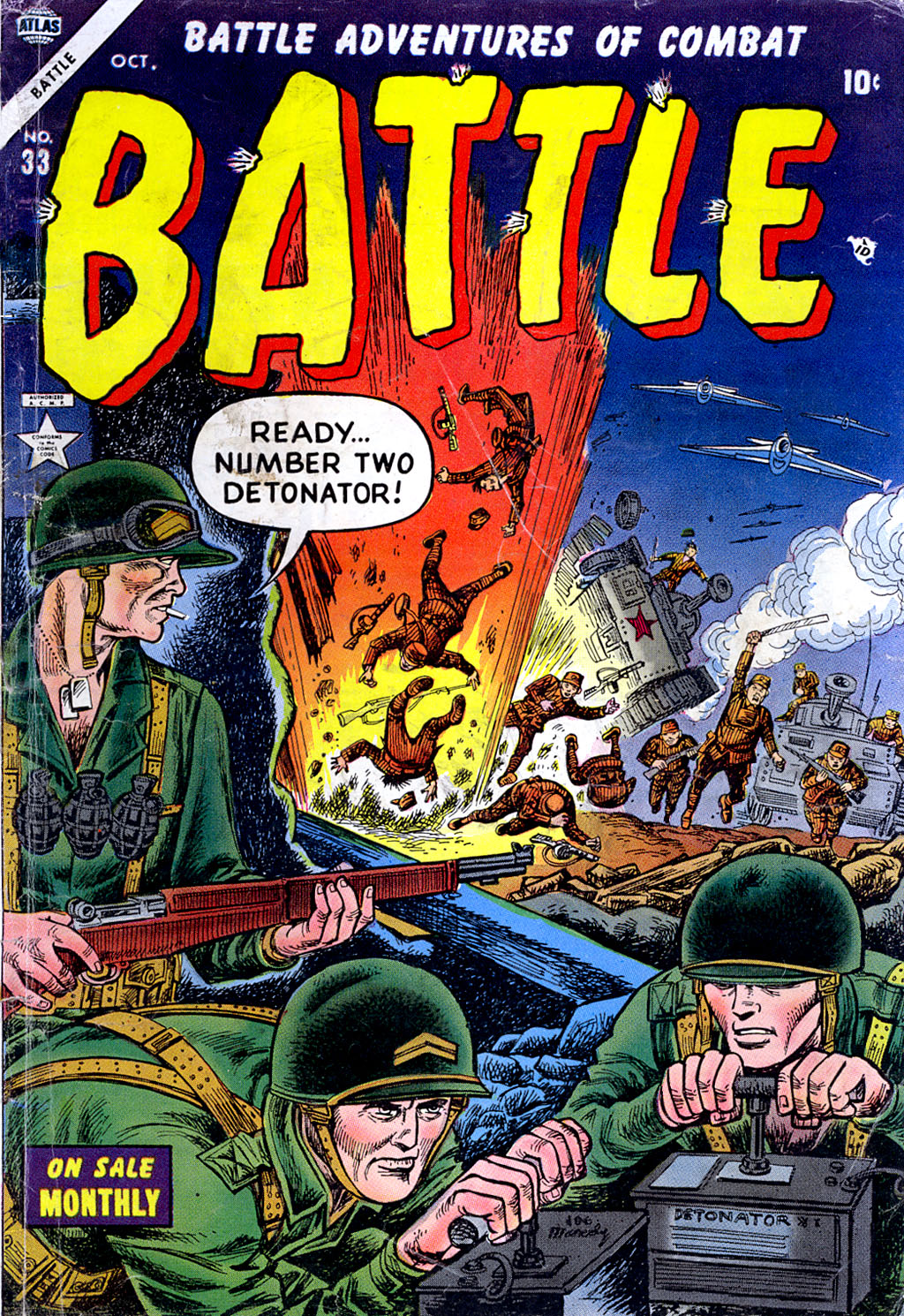 Read online Battle comic -  Issue #33 - 1