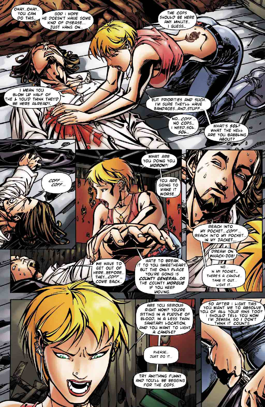 Read online Starkweather comic -  Issue #1 - 16