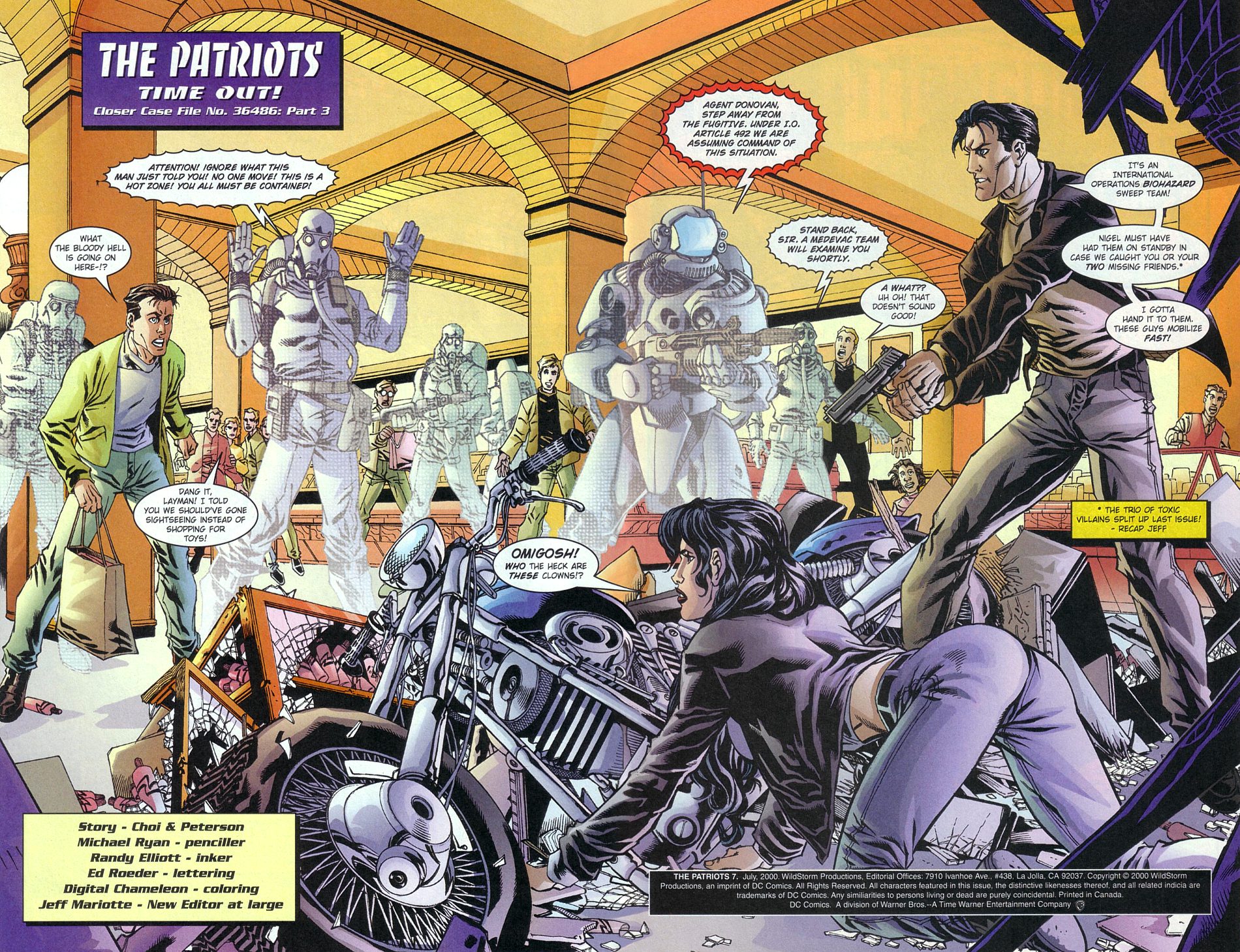 Read online The Patriots comic -  Issue #7 - 3