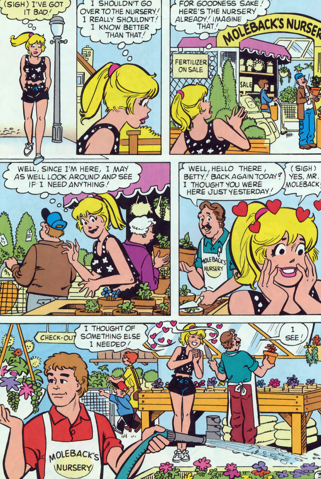 Read online Betty comic -  Issue #55 - 23