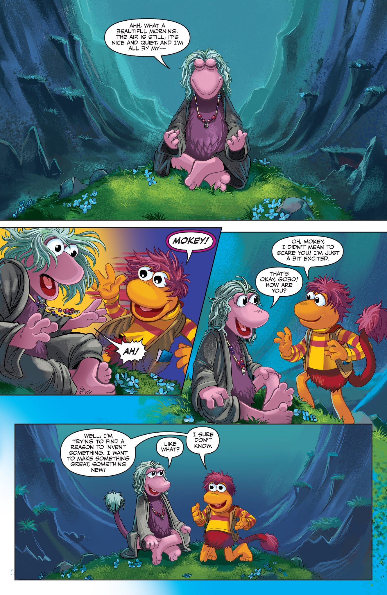 Read online Jim Henson's Fraggle Rock: Journey to the Everspring comic -  Issue #1 - 9