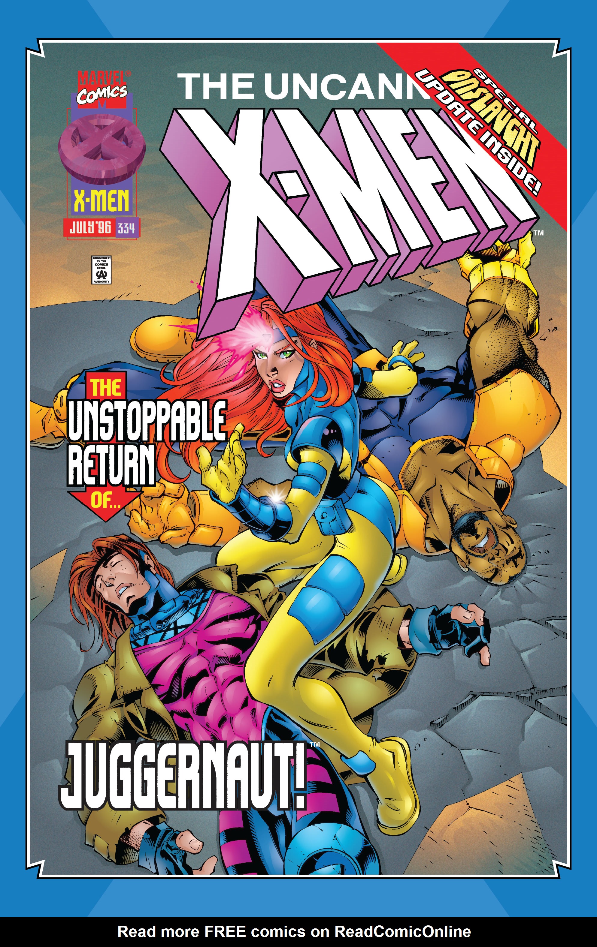 Read online X-Men Milestones: Onslaught comic -  Issue # TPB (Part 1) - 50