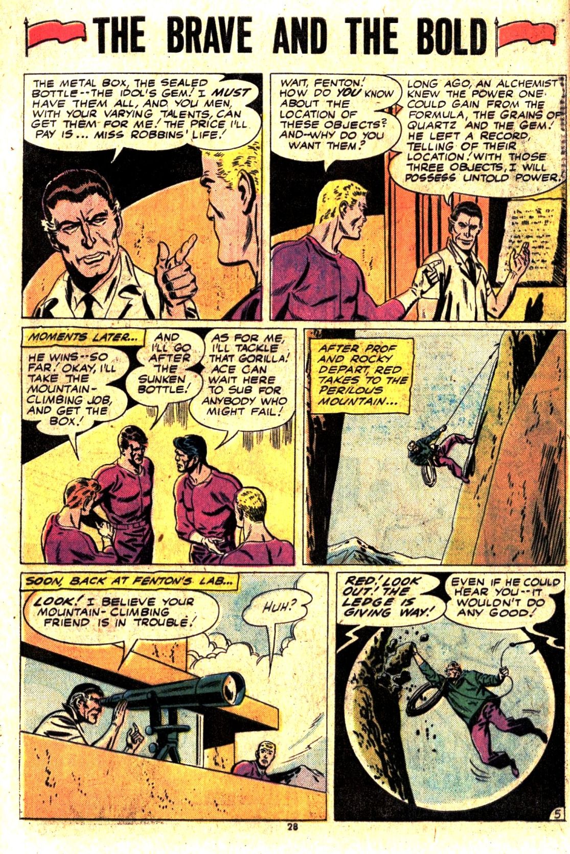 Read online The Brave and the Bold (1955) comic -  Issue #115 - 28