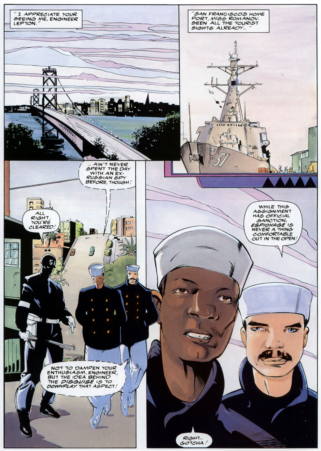 Read online Marvel Graphic Novel comic -  Issue #74 - Punisher & Black Widow - Spinning Doomsday's Web - 23