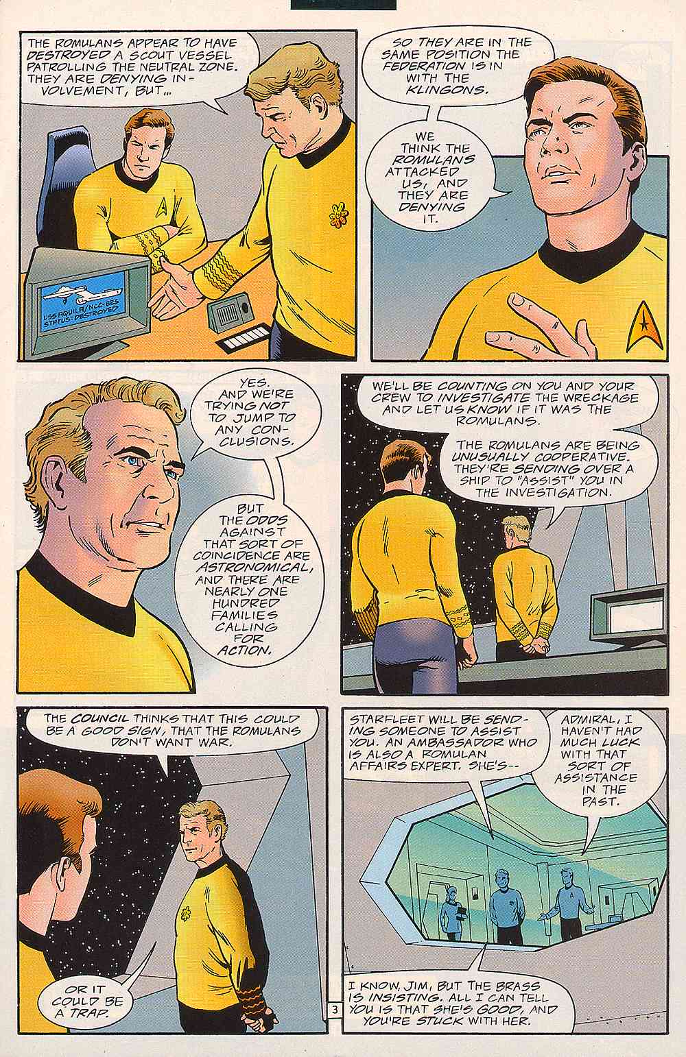 Read online Star Trek (1989) comic -  Issue #79 - 4