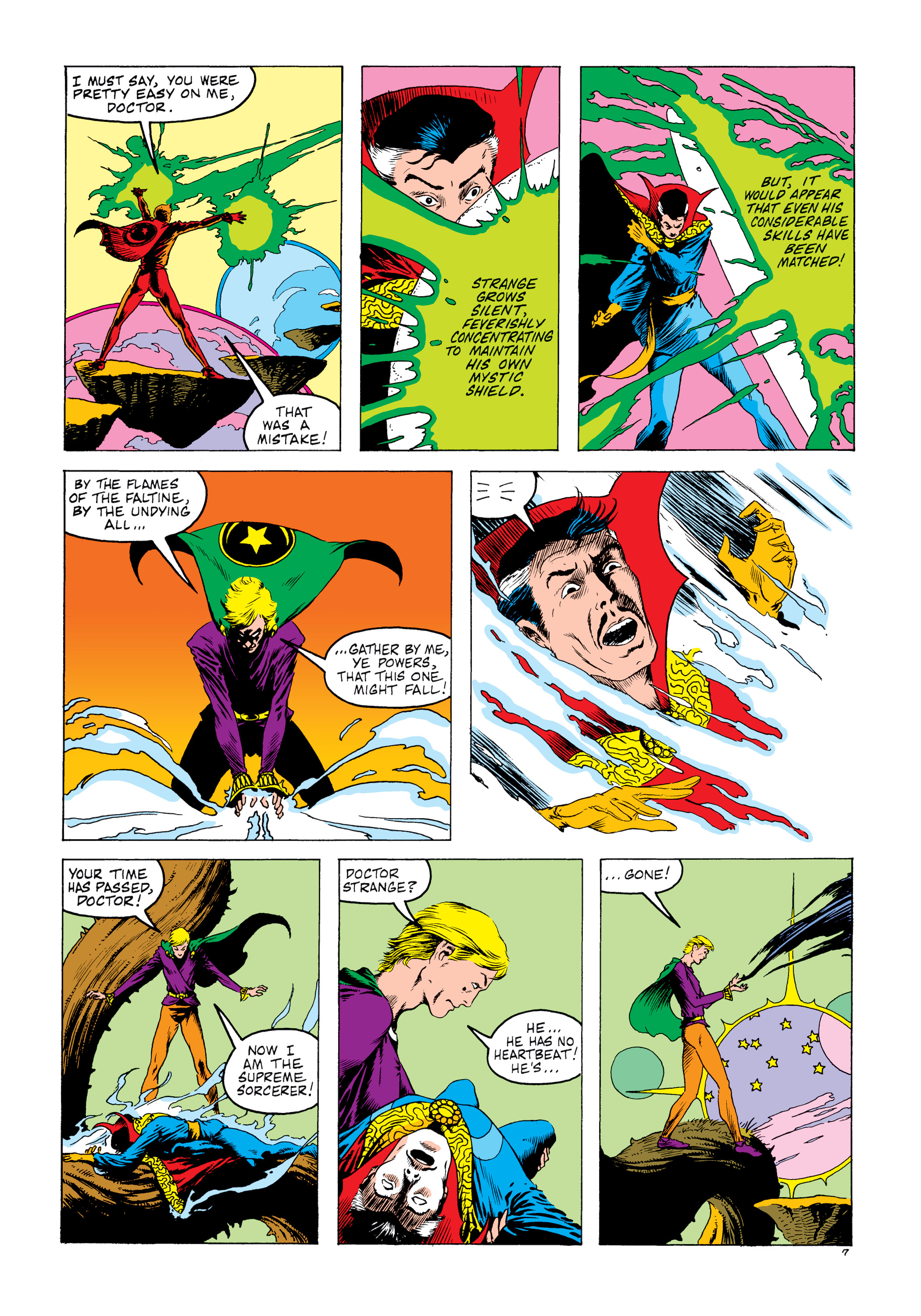 Read online Marvel Masterworks: Doctor Strange comic -  Issue # TPB 9 (Part 3) - 68