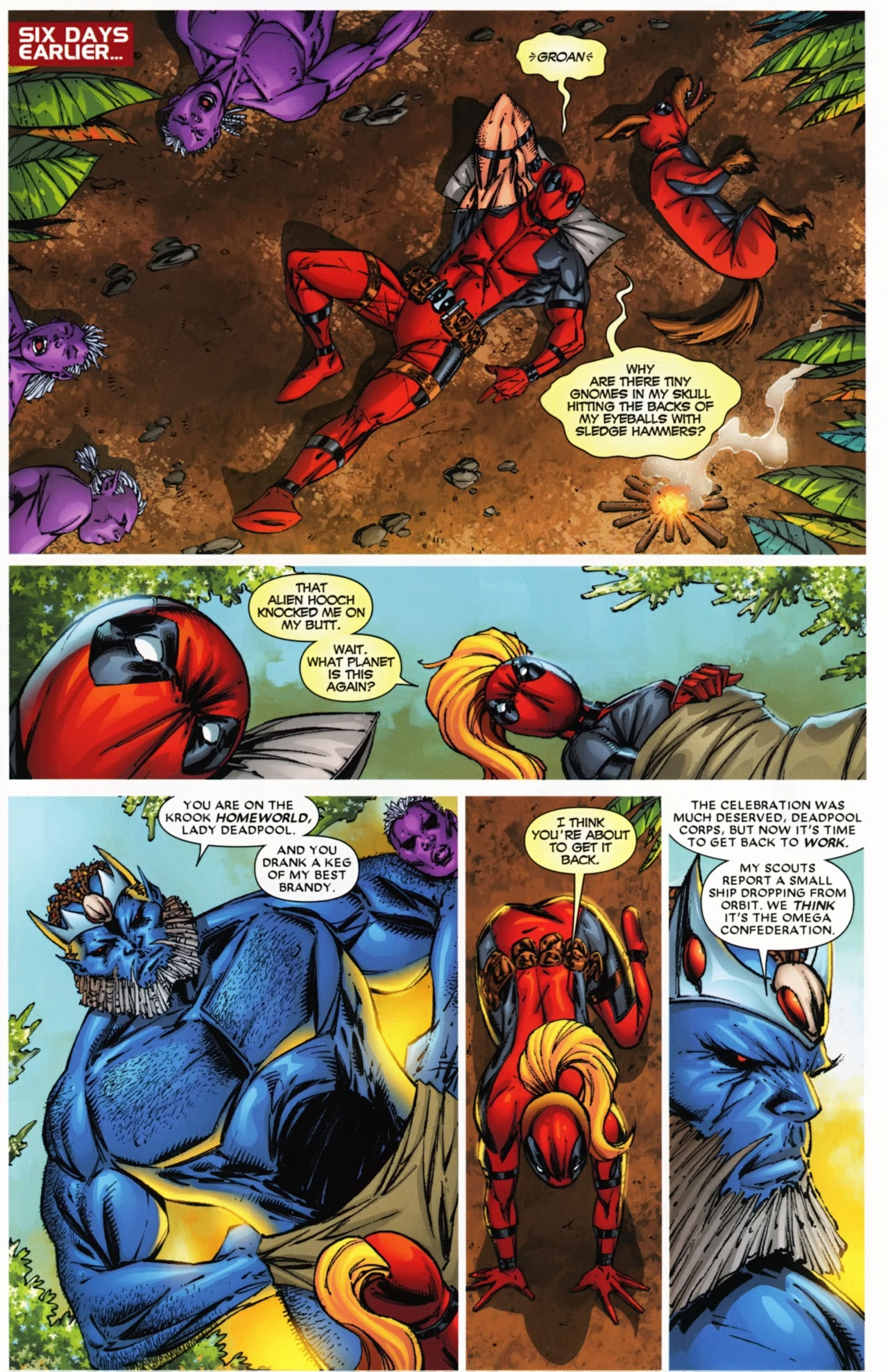 Read online Deadpool Corps (2010) comic -  Issue #8 - 4