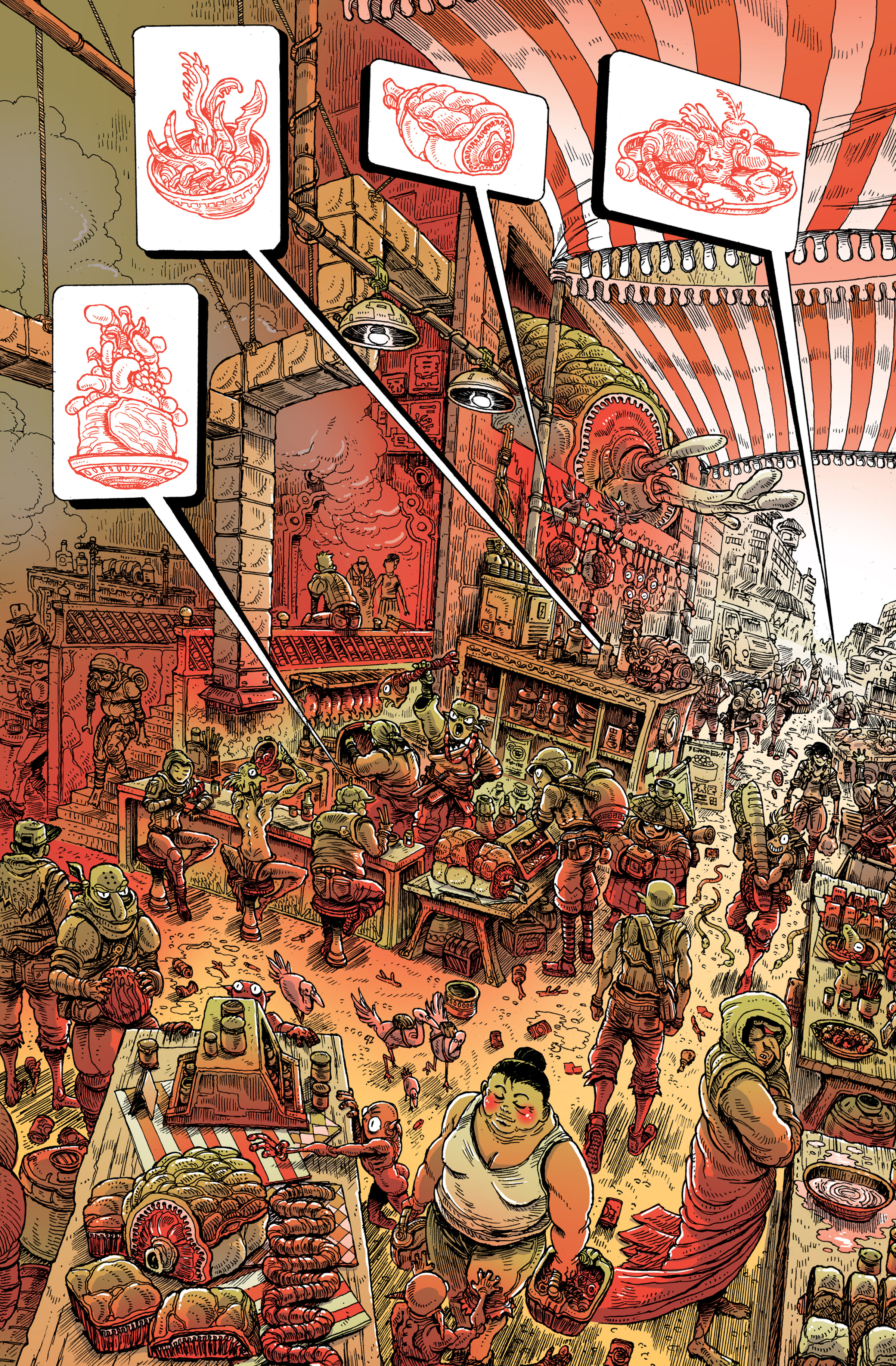 Read online Grunt: The Art and Unpublished Comics of James Stokoe comic -  Issue # TPB (Part 1) - 9