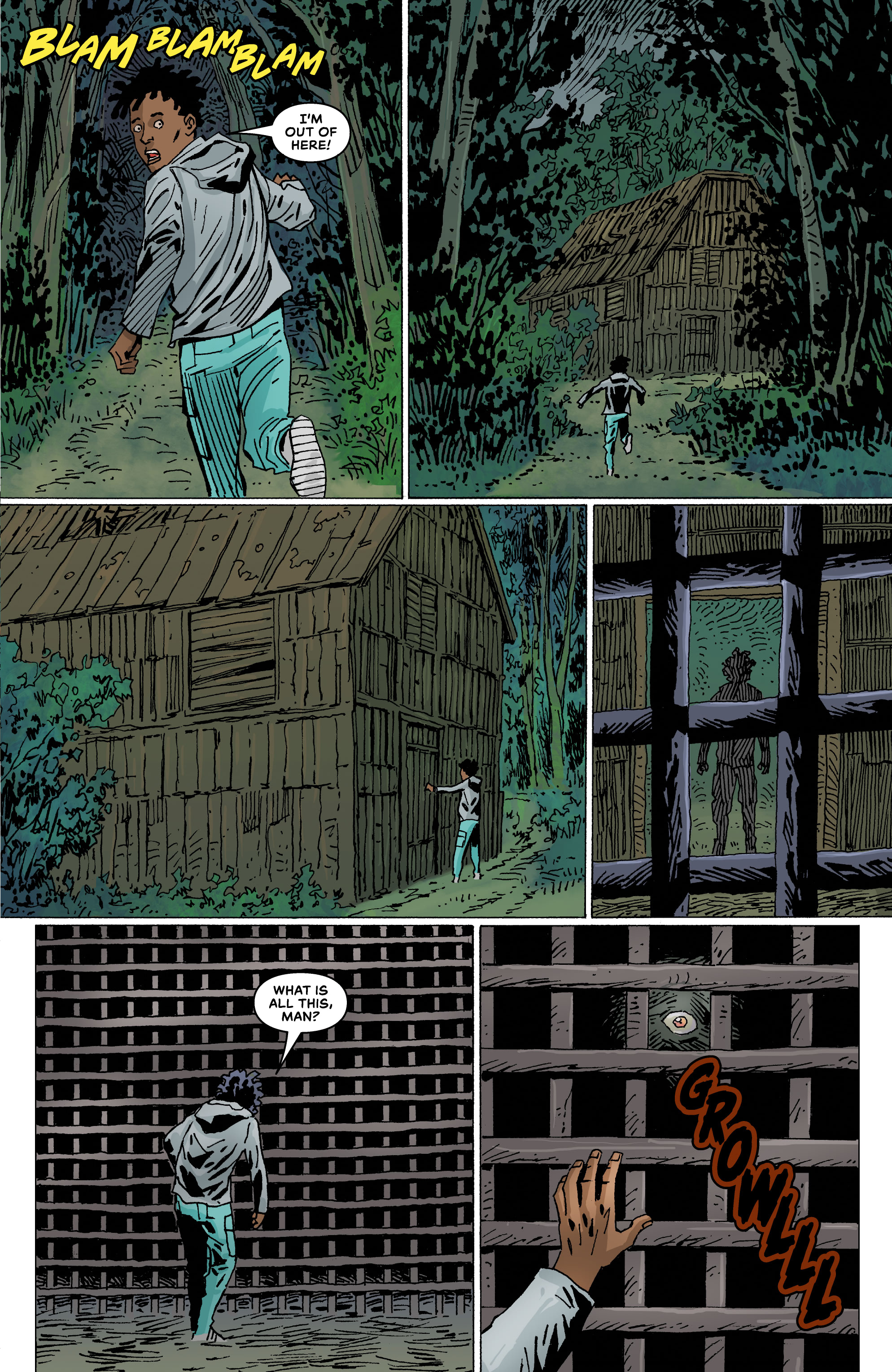 Read online Where Monsters Lie comic -  Issue #2 - 17
