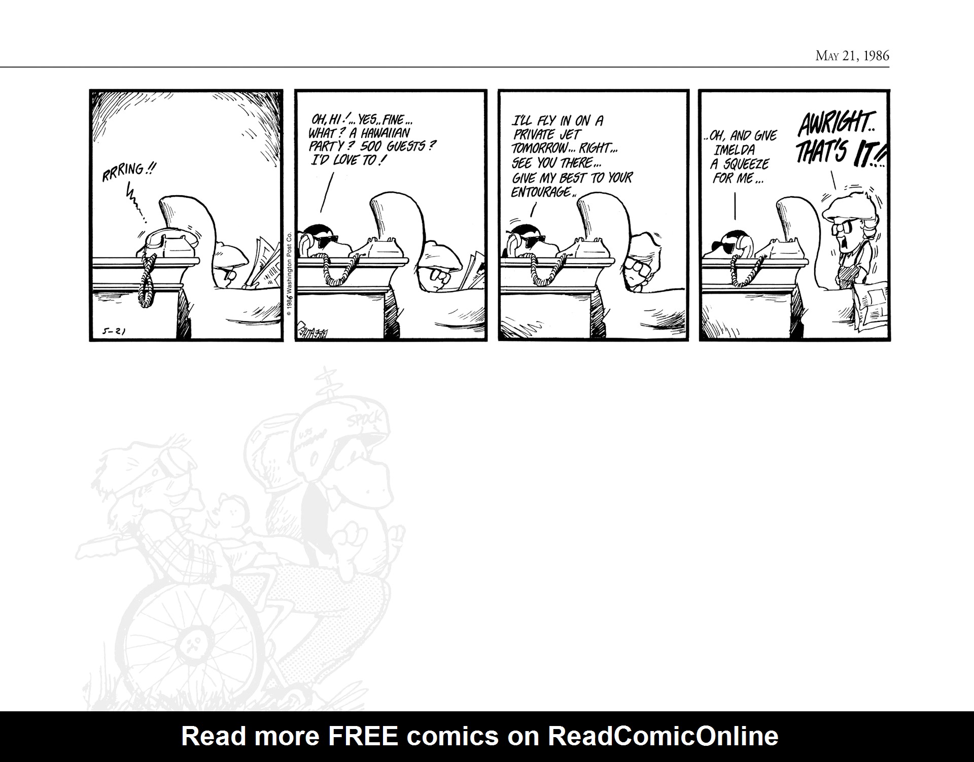 Read online The Bloom County Digital Library comic -  Issue # TPB 6 (Part 1) - 100