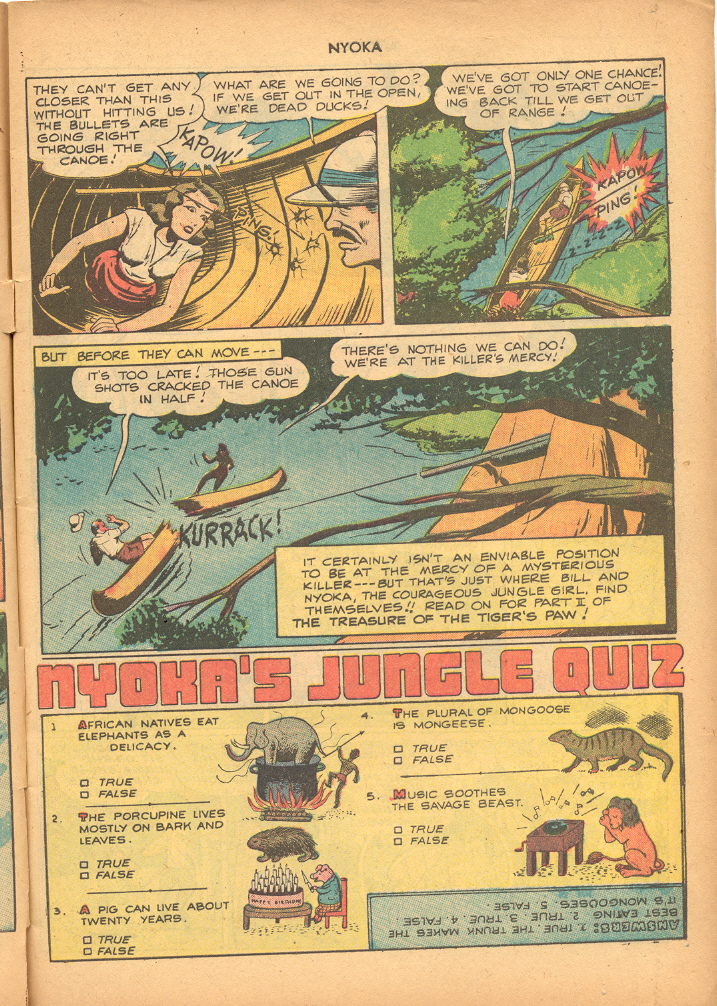 Read online Nyoka the Jungle Girl (1945) comic -  Issue #26 - 9
