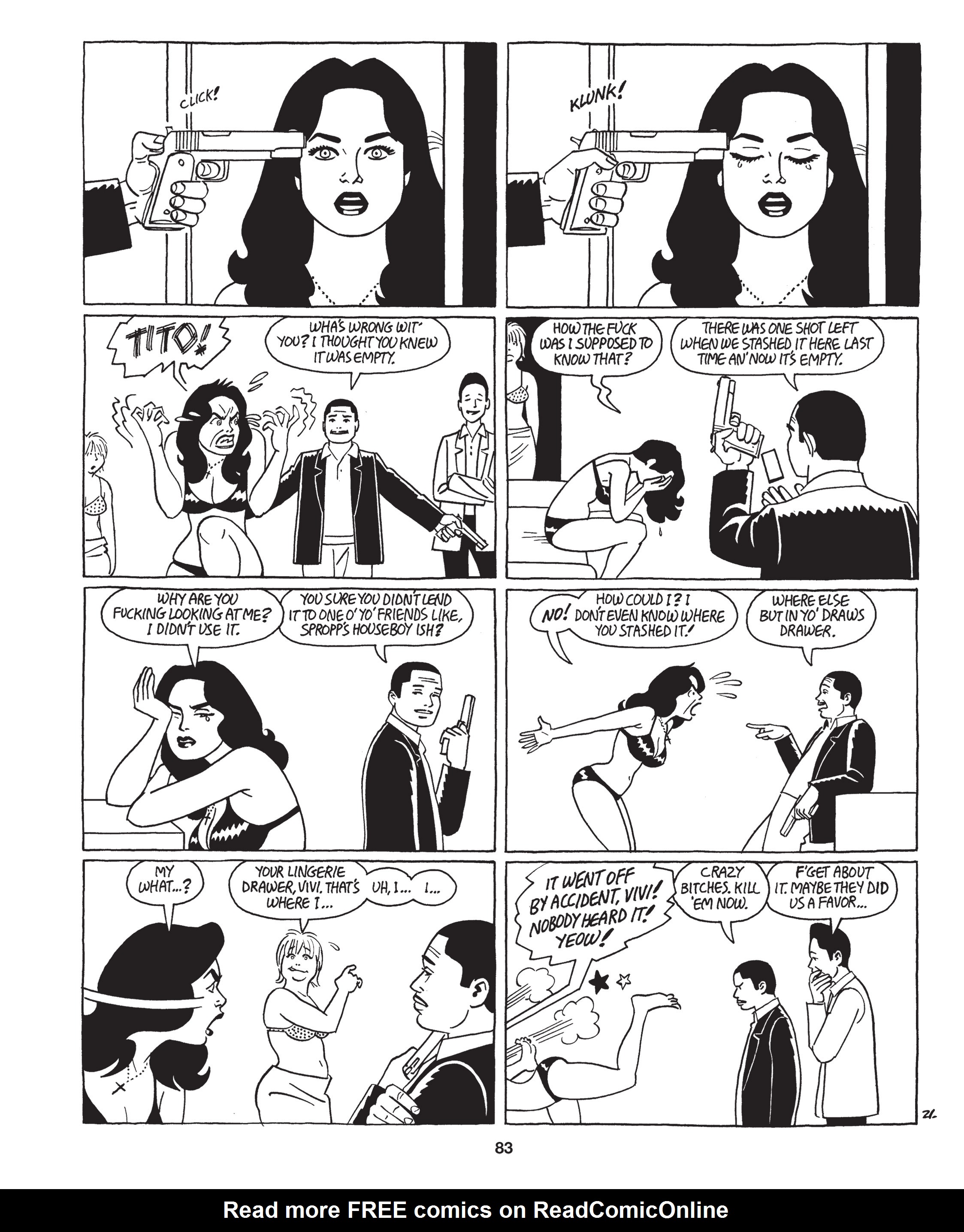 Read online Love and Rockets: New Stories comic -  Issue #5 - 84