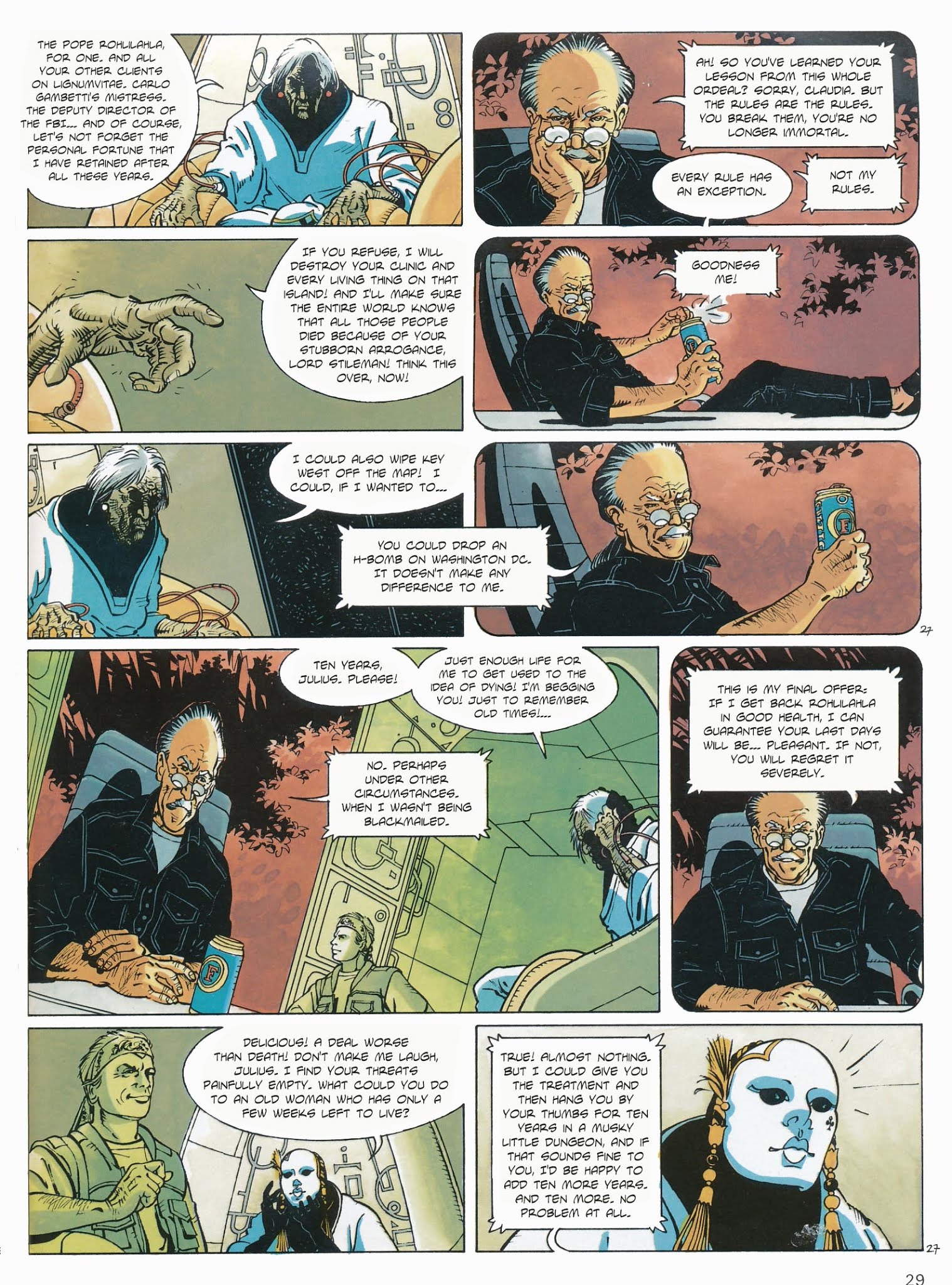 Read online Dallas Barr comic -  Issue #1 - 29